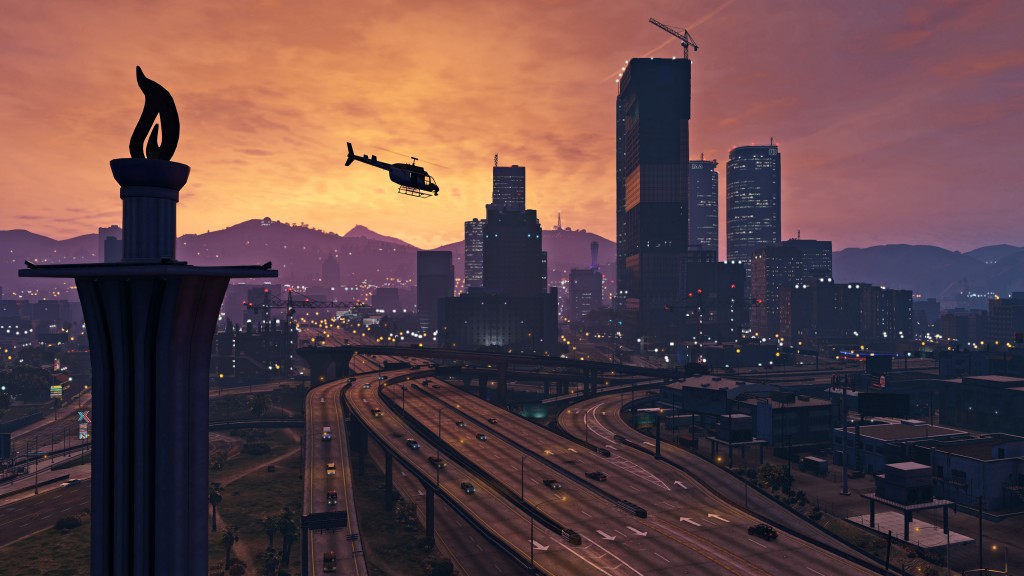 GTA V PC City View