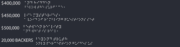 Perception braile goals