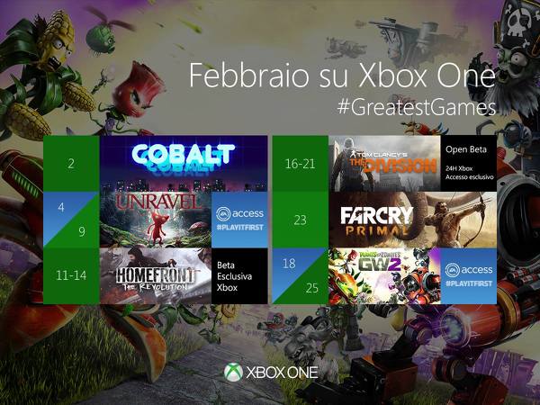 Xbox Italia Febbraio