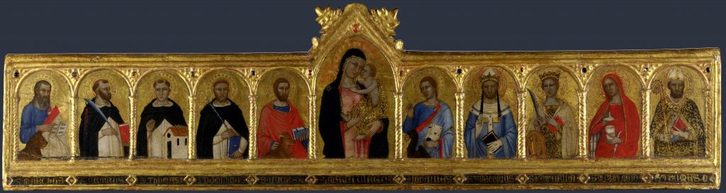 The Virgin and Child with Ten Saints