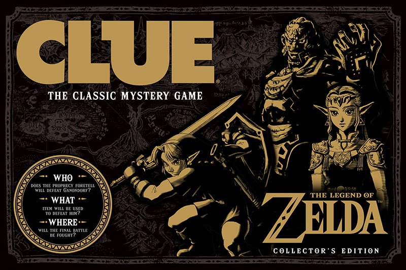 The Legend of Zelda: clue board game