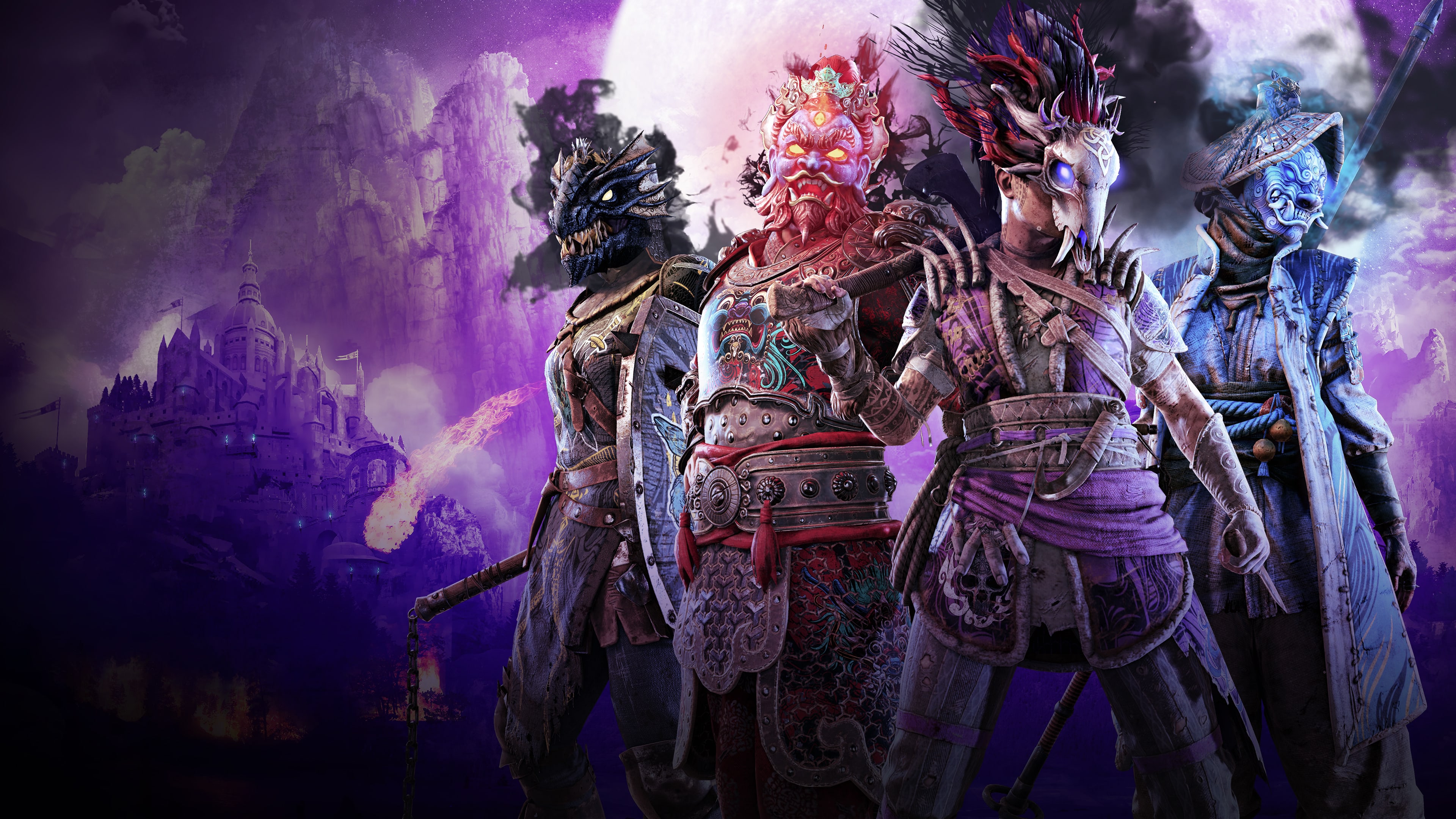 Тёмный приор for honor. Honor event. Игра бога хэллоуина. For honor halloween event. Апполион фор хонор.