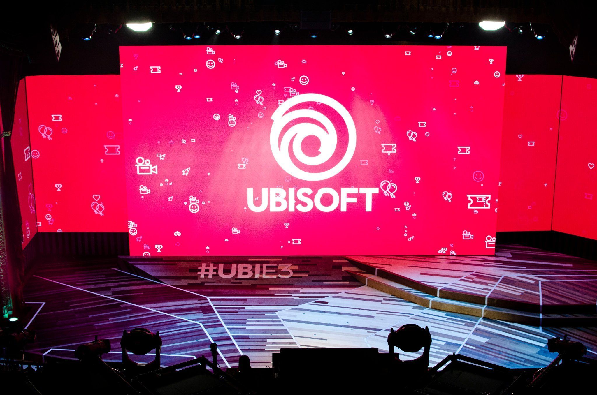 Foto del palco di Ubisoft