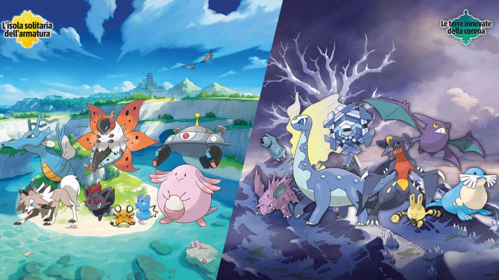I Pokémon nuovi delle due espansioni