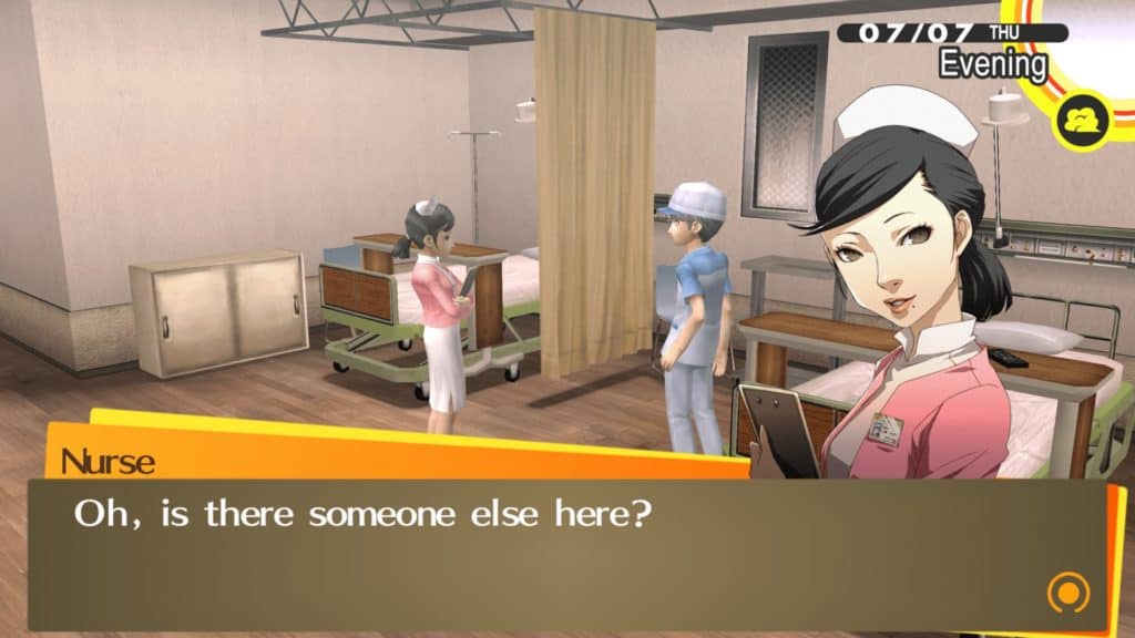 L'incontro con Sayoko Uehara in ospedale