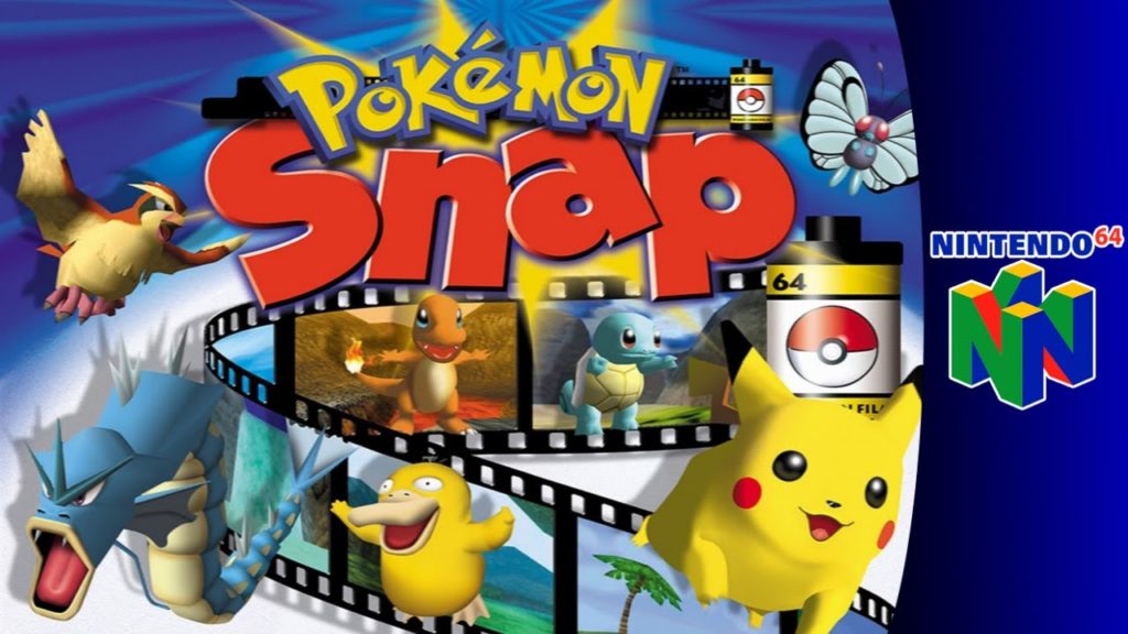 copertina di pokemon snap