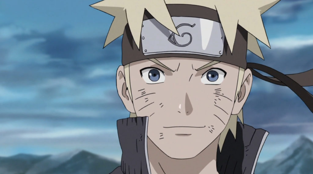 Naruto cresciuto, durante gli eventi di Shippuden.