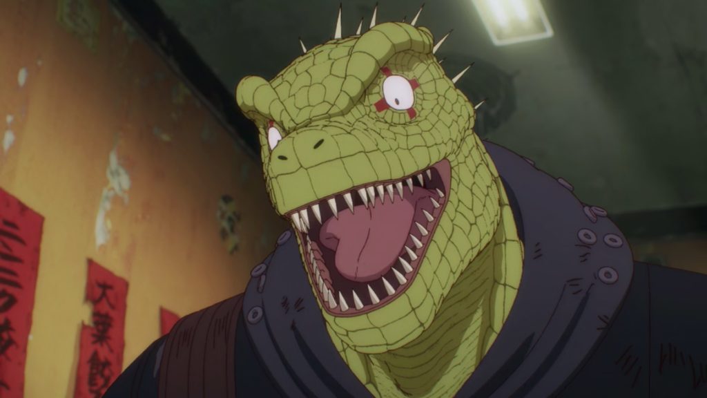 Cayman, il protagonista di Dorohedoro