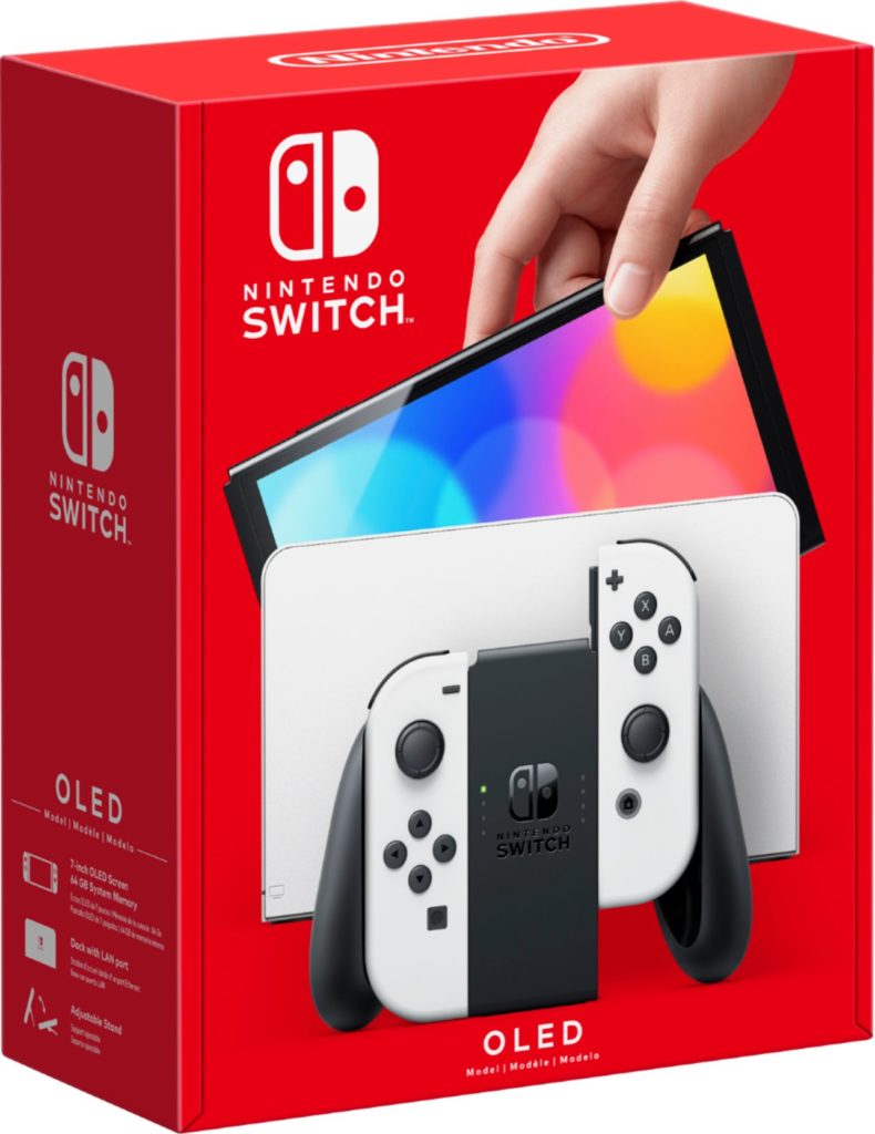 il re-design della confezione di Nintendo Switch OLED