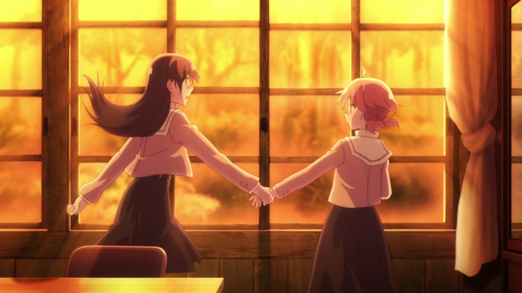 Yuu e Touko, le due protagoniste di Bloom into you
