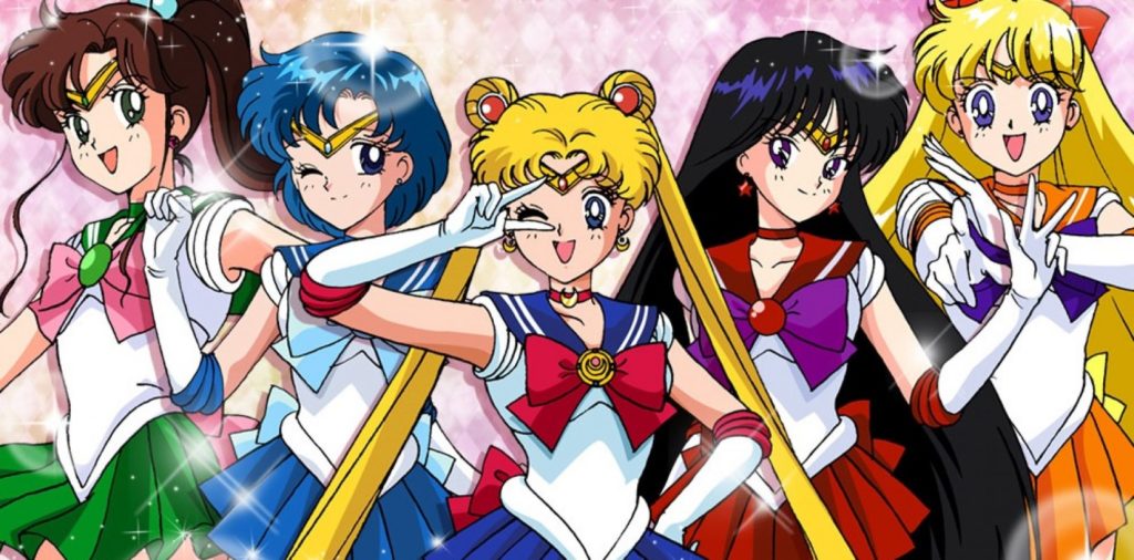 Le guerriere Sailor, prtoagoniste di Sailor Moon