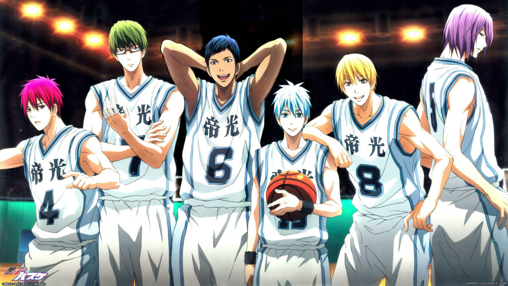 I personaggi principali di Kuroro's Basket