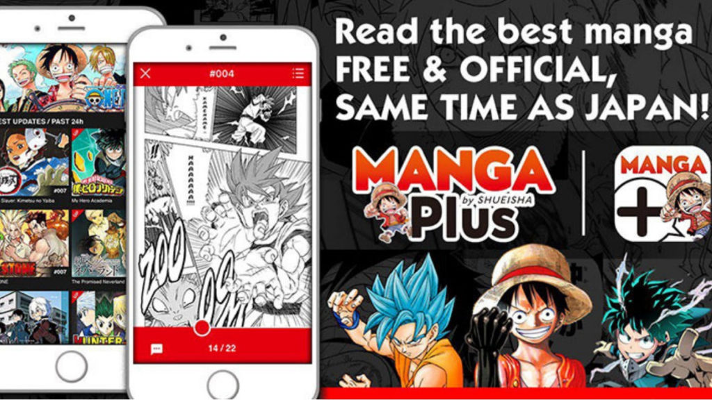 Il lancio di Manga Plus