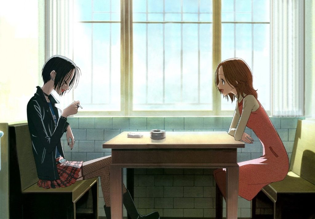 La due protagoniste sedute insieme ad un tavolo