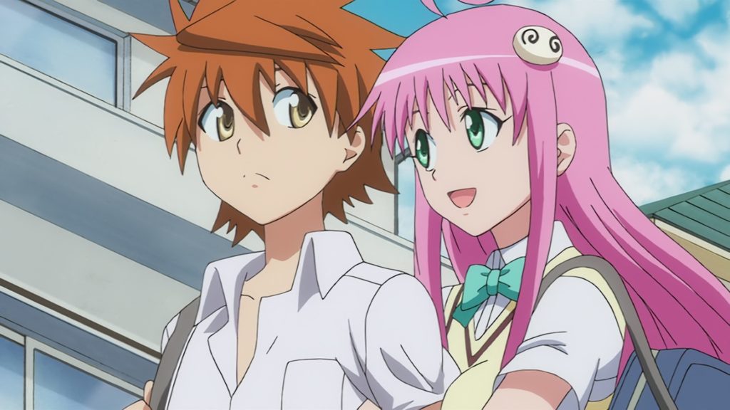 Rito e Lala, i due protagonisti dell'anime nella prima serie.
