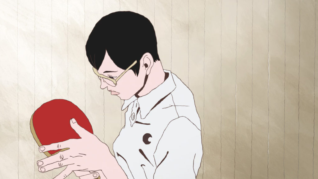 Un'immagine tratta dall'anime di Ping Pong the Animation
