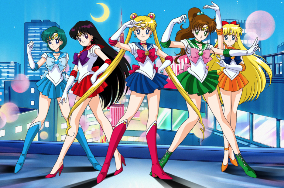 le guerriere protagoniste di Sailor Moon