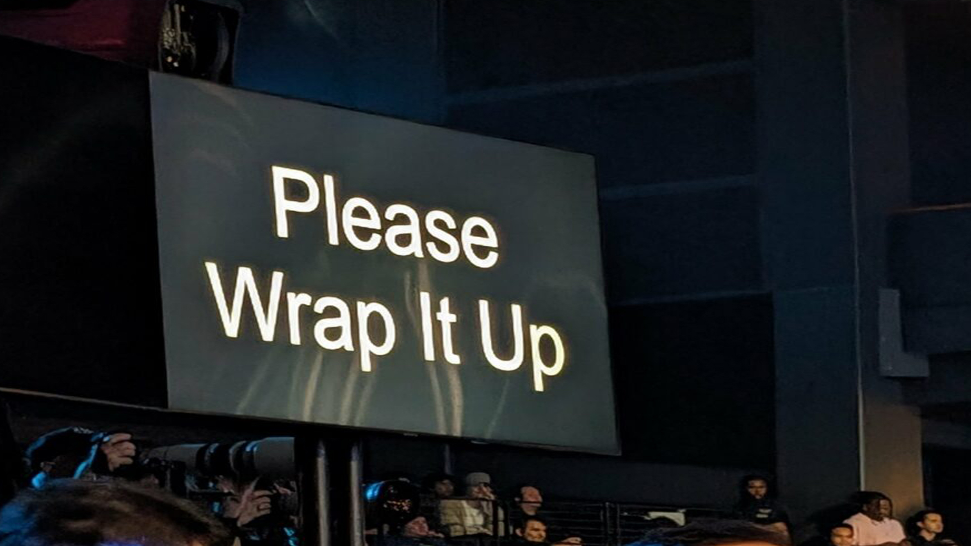 Game Awards, “Please wrap it up” | ILVG